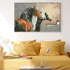 Horse - 9CT Full Beaded Cross Stitch Kit(58x38cm)