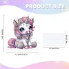 D&eacute;coration De Peinture De Diamant De B&eacute;b&eacute; Licorne De Bande Dessin&eacute;e-Diamant Brillant Simple Face + Forme Sp&eacute;ciale Diamant