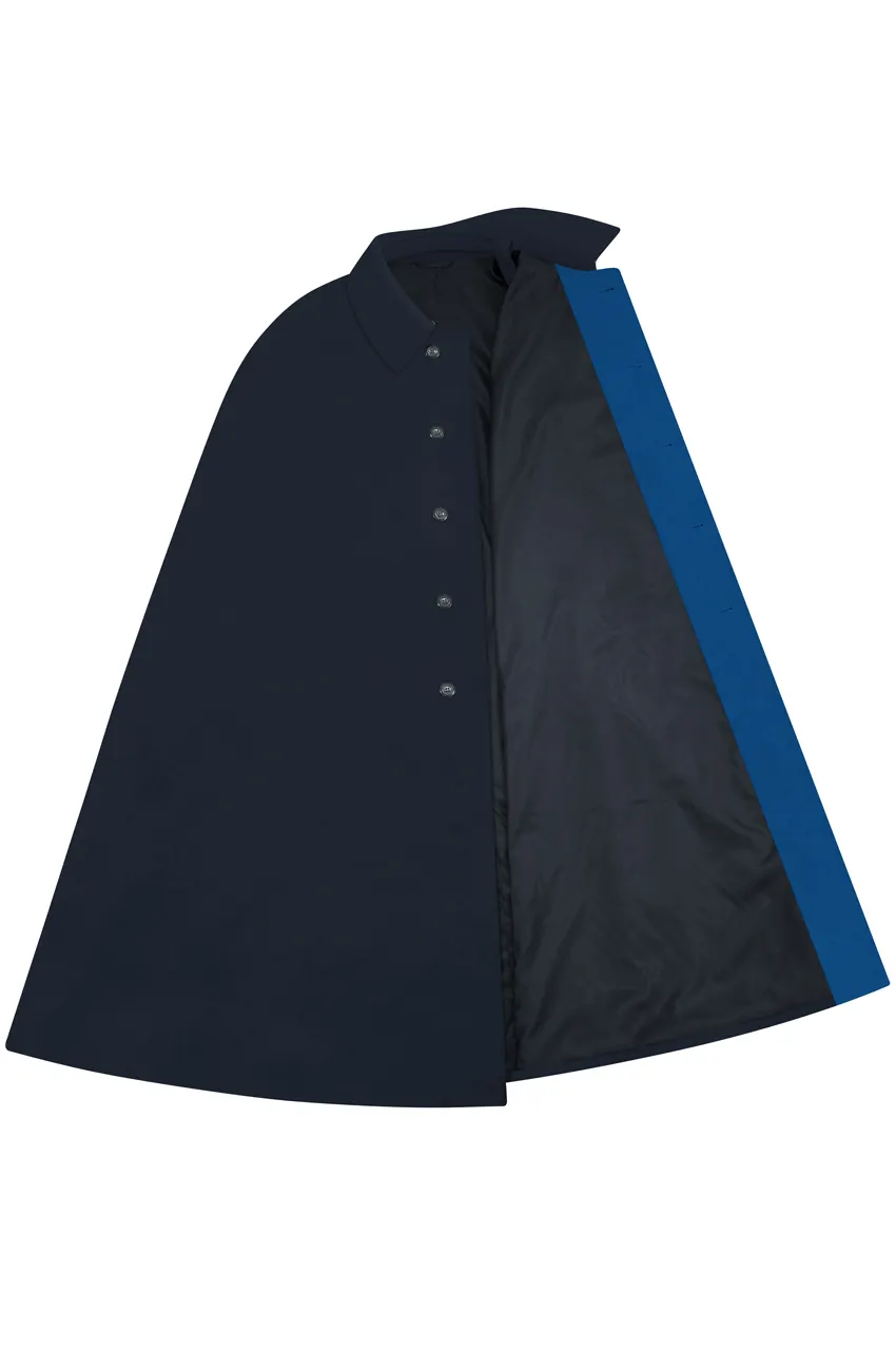   Kriegsmarine German General / Officer Navy Blue Wool Cape German-Uniform