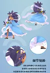 1/20 Scale World Zukan Cynthia, Mega Garchomp, Iris & Haxorus - Pokemon Resin Statue - QN Studios