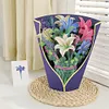 Forever Floral Thank You Card 3D Pop Up Card for All Occasion (Lily)