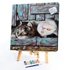 【Limited Stock Sale】Cat-Paint by Numbers Acrylic Painting 40*40cm