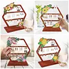 DIY Diamond Painting Floral Design Jewelry Organizer Earring Holder Earring Stand Storage Kit