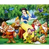 Snow White And The Seven Dwarfs-Full Round Diamond Painting 55*45CM