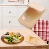 Oyster Knife Shucker Set with Wooden Holder Stainless Steel Oyster Shucking Kit Seafood Tools for Kitchen Restaurant Home Use