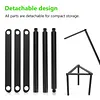 Portable Triangle Pot Holder Folding Campfire Tripod for Outdoor Folding Camping