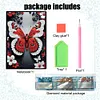 (US Local)50-Page A5 Butterfly Diamond Painting Notebook for Adult Holiday Birthday Gift