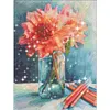 Flower - 9CT Full Beaded Cross Stitch Kit(40x52cm)