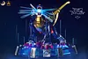 Metal Garurumon with LED - Digimon Resin Statue - Moon Goddess Studios