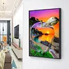 Landscape in Apple - Full Round Diamond Painting  30*40cm/40*50cm