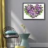 Rose - 9CT Partial Beaded Cross Stitch Kit(39x33cm)