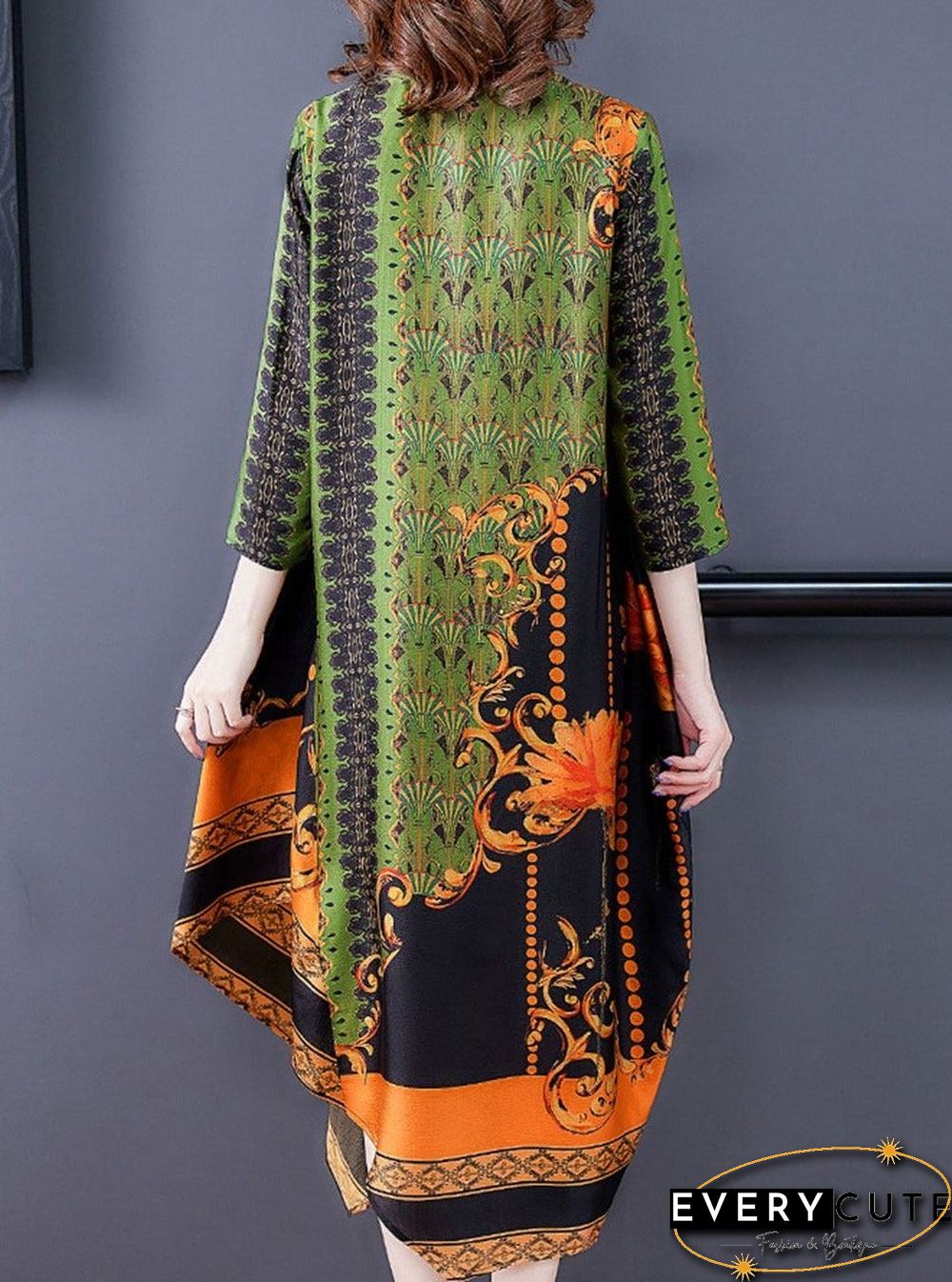 Fashionable and luxurious temperament loose slim dress