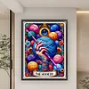 (US Local)Halloween-11CT Stamped Cross Stitch Kit(50x65cm)