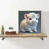 Zodiac Pig-Full Round Diamond Painting