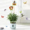 6Pcs Sunflower Fairy DIY Diamond Painting Kits Garden Stakes Diamond Art Kits