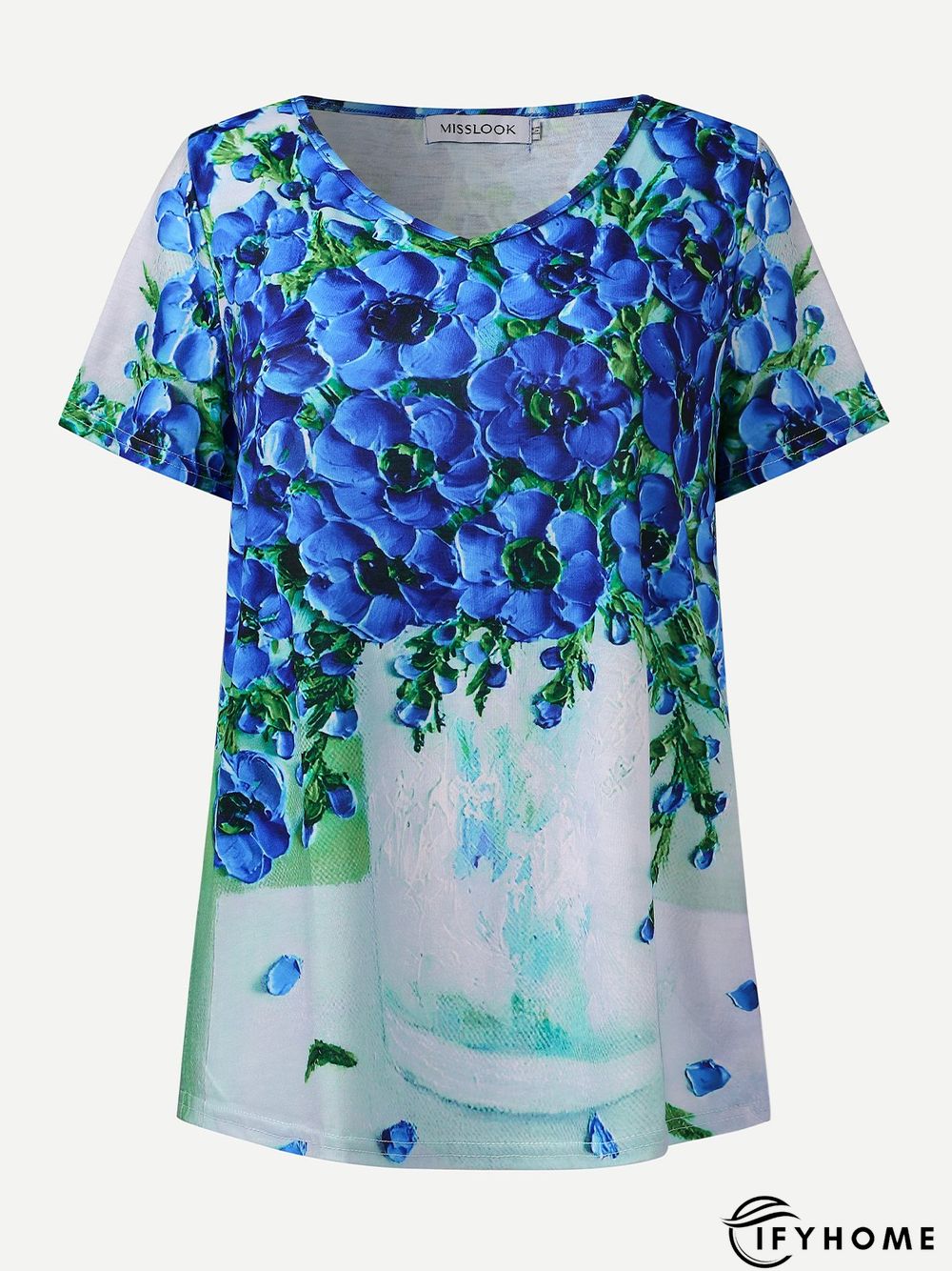 Short Sleeve Holiday Shift T-shirt | IFYHOME