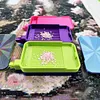 Boat-Shaped Diamond Painting Dot Tray Fully Enclosed Design Drills Storage Tray DIY Diamond Art Accessories