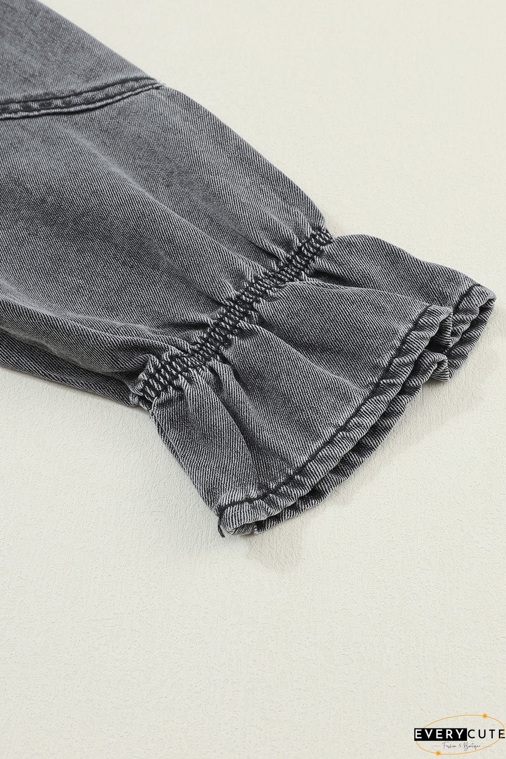 Drop Shoulder Denim Dress