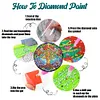 (US Local)6Pcs Wooden Tree Of Life Diamond Painting Coasters for Adults Beginners