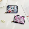 2pcs Animal Pattern Diamond Painting Fashion Card Holder Compact Coin Purse