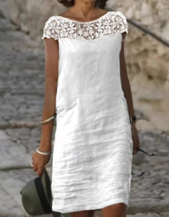 Plus Size Lace Sexy Dress