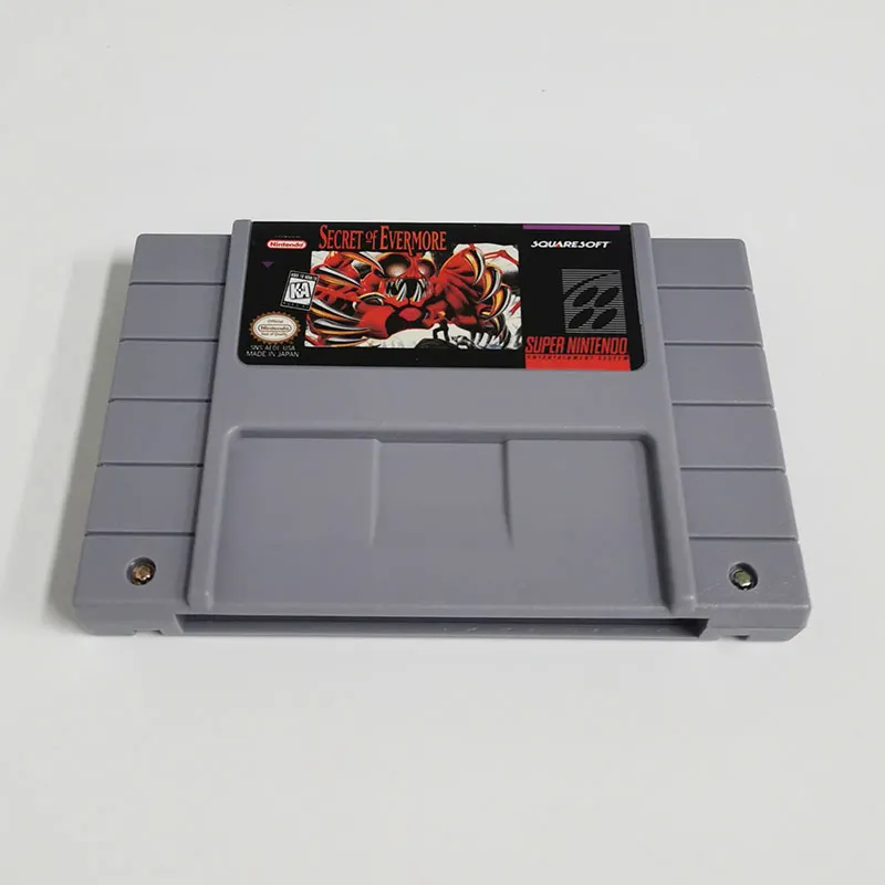 Secret of Evermore SNES For Super Nintendo Entertainment System - 16 Bit US Version Game Cartridge
