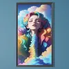 Women - Round AB Drills Diamond Painting(35*65cm)