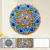 Diamond Painting Acrylic Single-Sided Drill Mandala Pendant Window Hanging Ornament