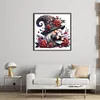 Rose Gnome-11CT Stamped Cross Stitch 50*50cm/19.69*19.69in