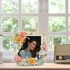 Flower Bird Diamond Painting Picture Frame Kit Photo Frame Bedroom Table Decor