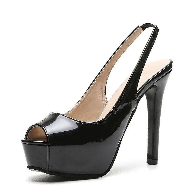 Ladies Shoes 2021 Summer New High Heels Women Sexy Peep Toe Pumps Women's Summer Dress Wedding Sandals Female Heel Zapatos mujer