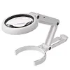 Led Folding Magnifier For Reading Portable Handheld Loupe Magnifying Glass