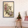 Hummingbird Flowers-Paint by Numbers Acrylic Painting 40*60CM(Poster style）(HOT)