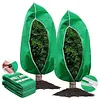 Plant Covers with Drawstring Winter Frost Cloth Bags Wraps for Outdoor Garden