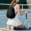 Women Nylon Racket Backpack Waterproof Tennis Badminton Bag & Shoe Compartment
