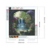 Diamond Painting-DIY Full Round Drill Forest Lake