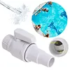 2-Way Ball Valve Float Valve Pool Filter Stop Connector for Home Backyard Plunge