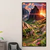 Diamond Painting-DIY Full Round Drill Mountains Fields(70*40 CM)