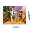 (Big Size)Wizard Of Oz - 11CT Stamped Cross Stitch - 60*50cm