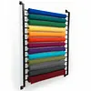 [US Local Warehouse] 13 Rolls Vinyl Roll Holder with Adjustable Hanging Rod for Wallpaper Window Film
