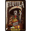 Tequila servie ici - Panneaux en &eacute;tain m&eacute;tallique(20*30cm/30*40cm)