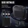 Car trash can Car trash can door storage box built-in garbage bag