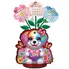 2026&2027 DIY Double Sided Drills Calendar Craft Art Kit Wooden Diamond Painting Calendar Set