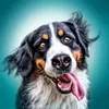 Dog-Paint by Numbers Acrylic Painting 40*40CM