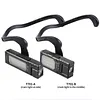 Ear Clip Headlamp Rechargeable LED Headlight with Motion Sensor Head Flashlight