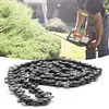 12 Inch Metal Chainsaw Chain 45 Drive Links 3/8inch Pitch Electric Saw Accessory