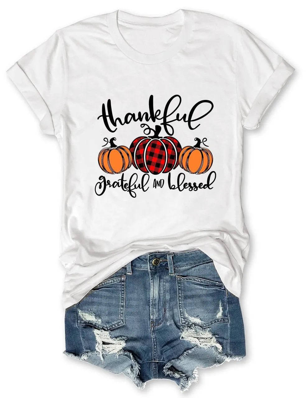 Thankful Grateful Blessed T-Shirt