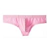 Men's Solid Color Ice Silk String Bikini Thong
