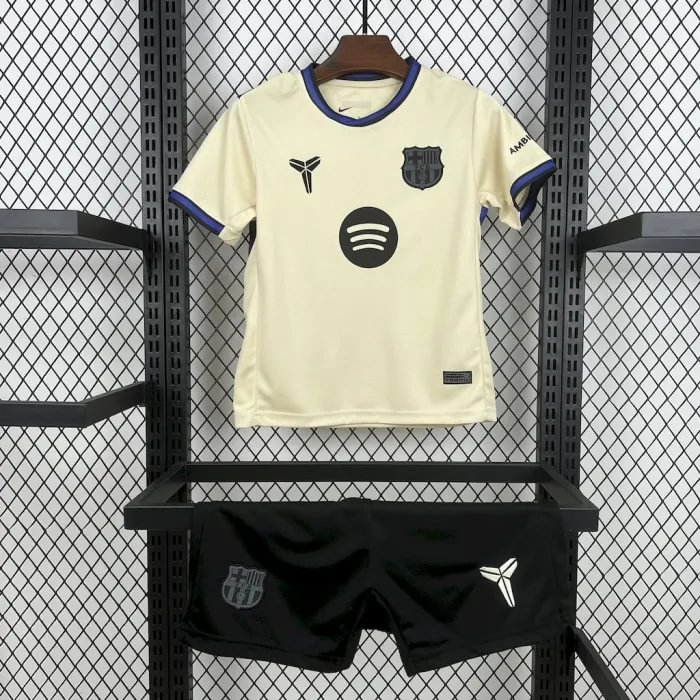 Kids Barcelona 25/26 Away Football Jersey