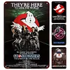 4PCS Ghstbusters Who Ya Gonna Call Supernatural Comedy - Vintage Metal Signs Set - 20*30cm/30*40cm - Movie